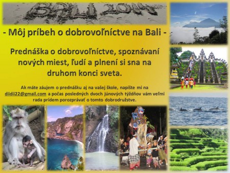 Dobrovoľníctvo na Bali (OA Trnava 2014)